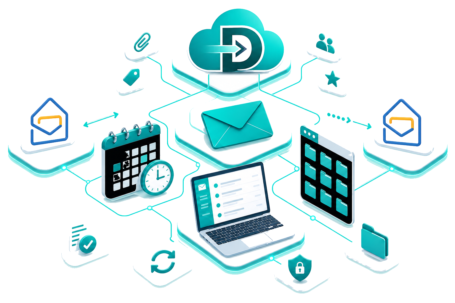 Data Relocate Zoho Mail to Zoho Mail migration — secure transfer with permissions and collaboration data